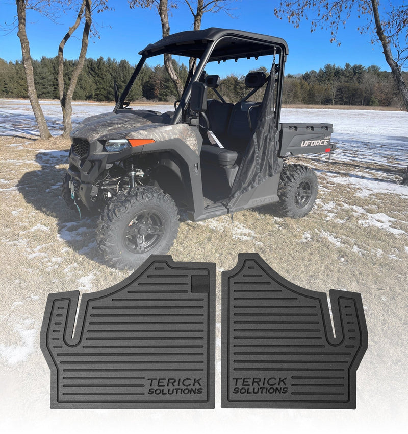CFMOTO UFORCE 600 Rubber Floor Mats - Goats Trail