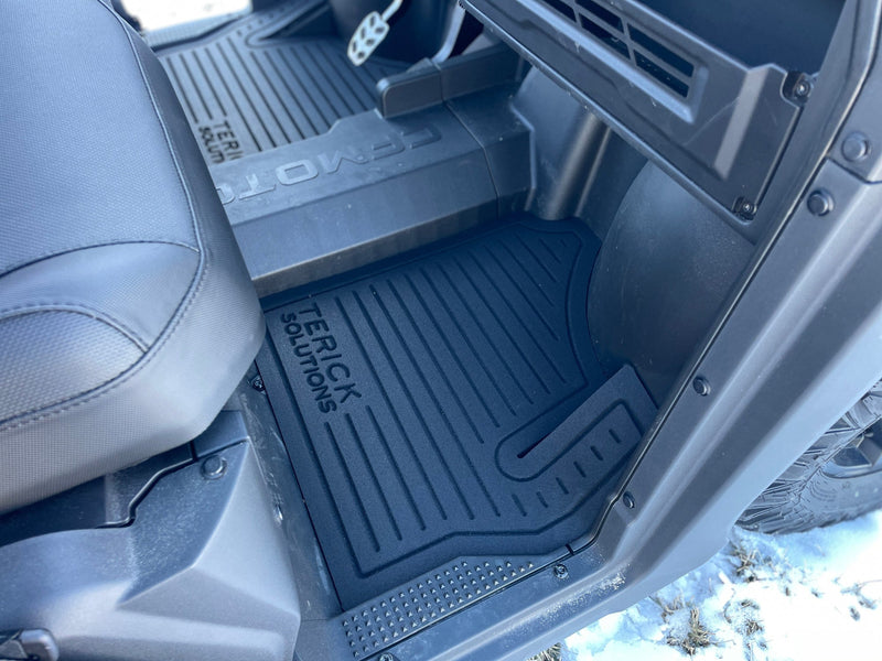 CFMOTO UFORCE 600 Rubber Floor Mats - Goats Trail