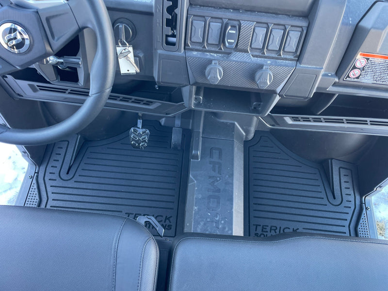 CFMOTO UFORCE 600 Rubber Floor Mats - Goats Trail