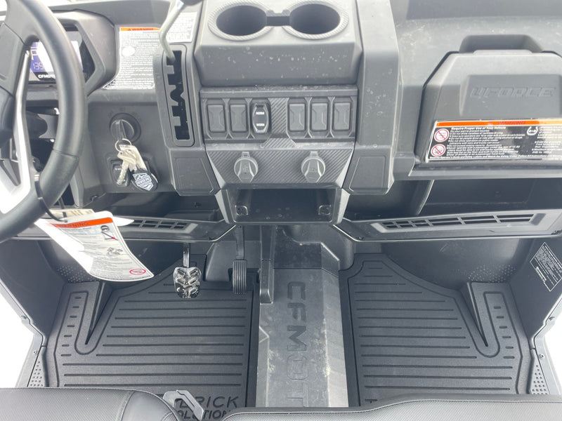 CFMOTO UFORCE 800XL Rubber Floor Mats - Goats Trail