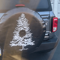 Classic Christmas Tree Spare Tire Cover - Holiday Decoration - Goats Trail