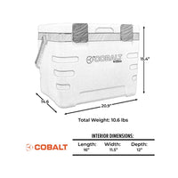 Cobalt 37 Quart Weekender Cooler - 3 Day Ice Retention - Goats Trail