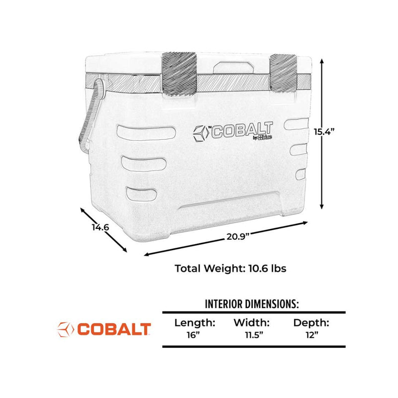 Cobalt 37 Quart Weekender Cooler - 3 Day Ice Retention - Goats Trail