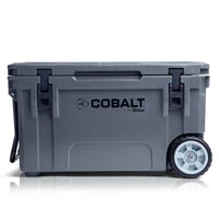 Cobalt 55 Quart with Wheels Super Cooler - 5 Day Ice Retention - Goats Trail