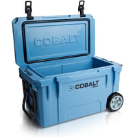 Cobalt 55 Quart with Wheels Super Cooler - 5 Day Ice Retention - Goats Trail