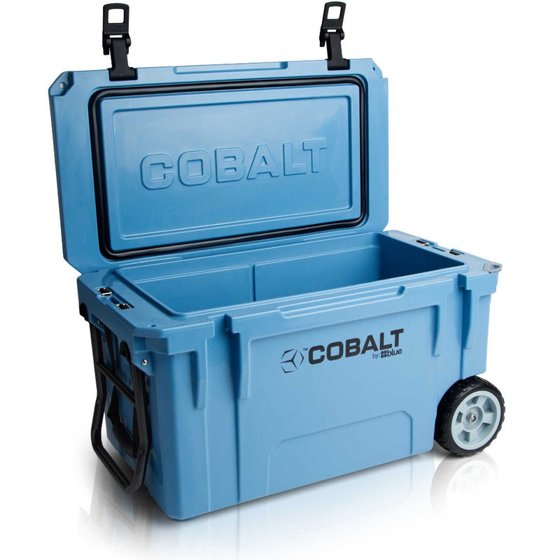 Cobalt 55 Quart with Wheels Super Cooler - 5 Day Ice Retention - Goats Trail