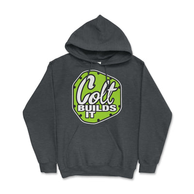 Colt Builds It Hoodie - Goats Trail Off-Road Apparel Company