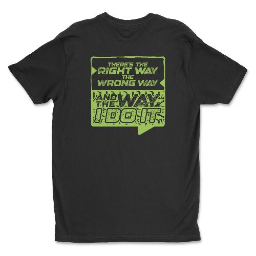 Colt Builds It-The Right Way, the Wrong Way Tee Black / Small Unisex T-shirt