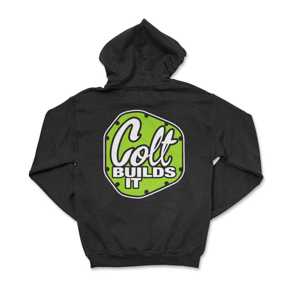 Colt Builds It Zip-Up Hoodie Small Zip-Up Hoodies