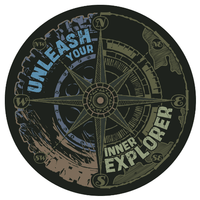 Compass Unleash Your Inner Explorer Spare Tire Cover - Goats Trail