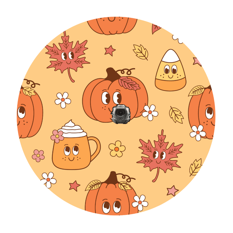 Cute Fall Halloween Spare Tire Cover - Goats Trail