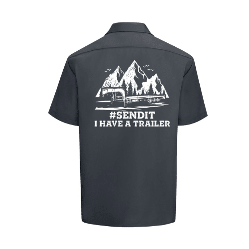 Dickies SENDIT I Have a Trailer Work Shirt - Goats Trail
