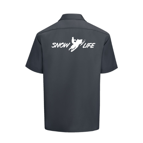 Dickies Snowmobilers Work Shirt - Goats Trail Off - Road Apparel Company