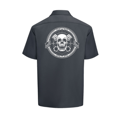 Dickies Wrench Skull Work Shirt - Goats Trail Off - Road Apparel Company