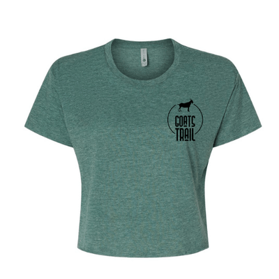 Dog Crop Top for Women-Offroad Lifestyle Apparel - Goats Trail Off-Road Apparel Company