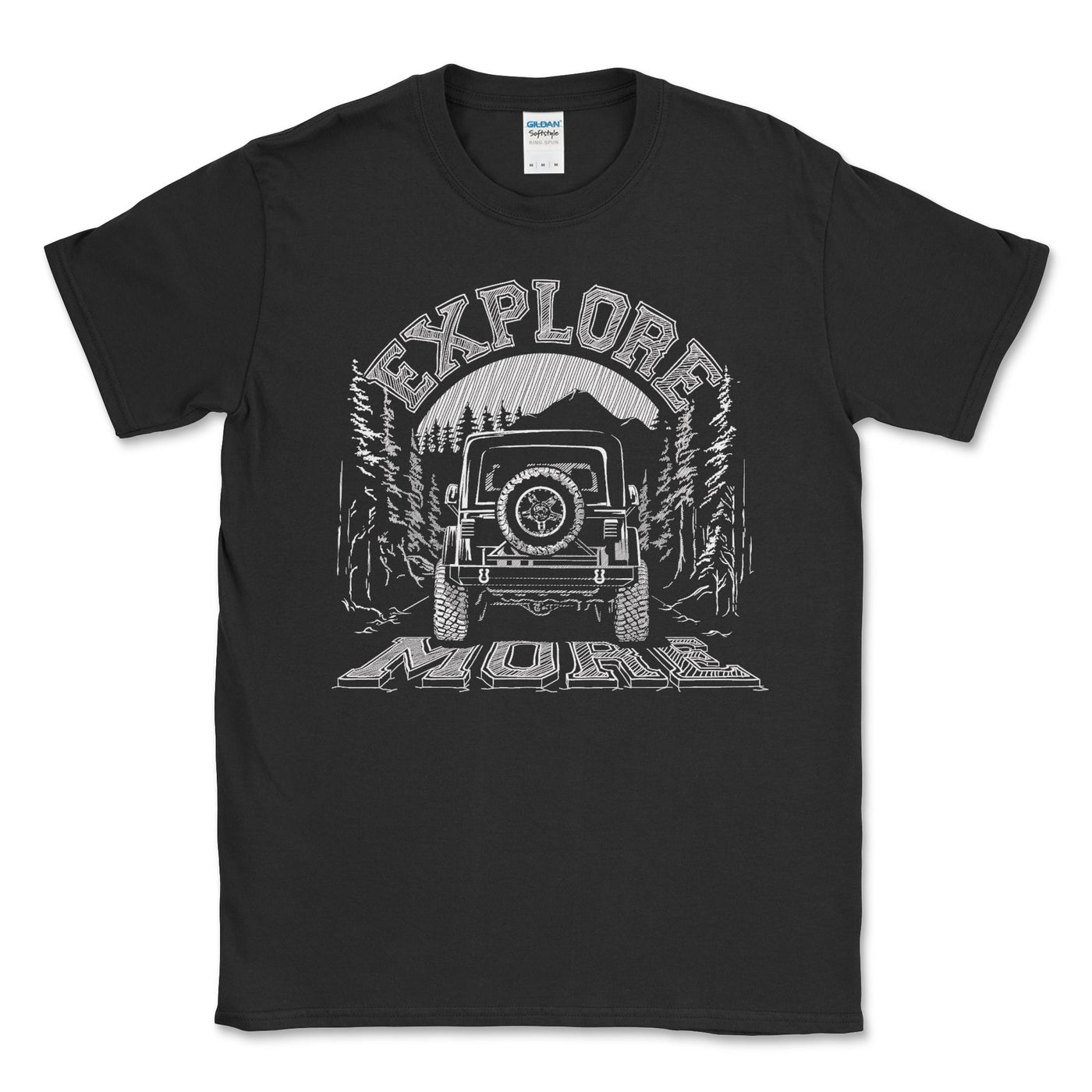 Explore More Offroad Tee Shirt - Goats Trail Off - Road Apparel Company