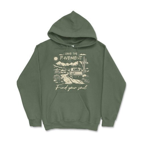 Find Your Soul Off - Road Hoodie - 4x4 Adventure Apparel - Goats Trail