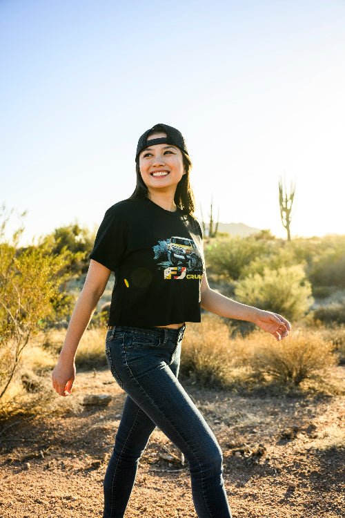 FJ Cruiser Crop Top-Wear Your Love for Adventure Crop Top