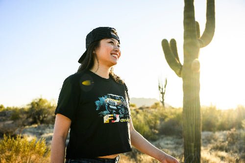 FJ Cruiser Crop Top-Wear Your Love for Adventure Crop Top