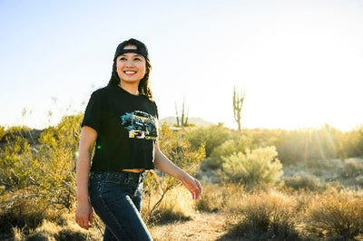 FJ Cruiser Crop Top-Wear Your Love for Adventure Crop Top