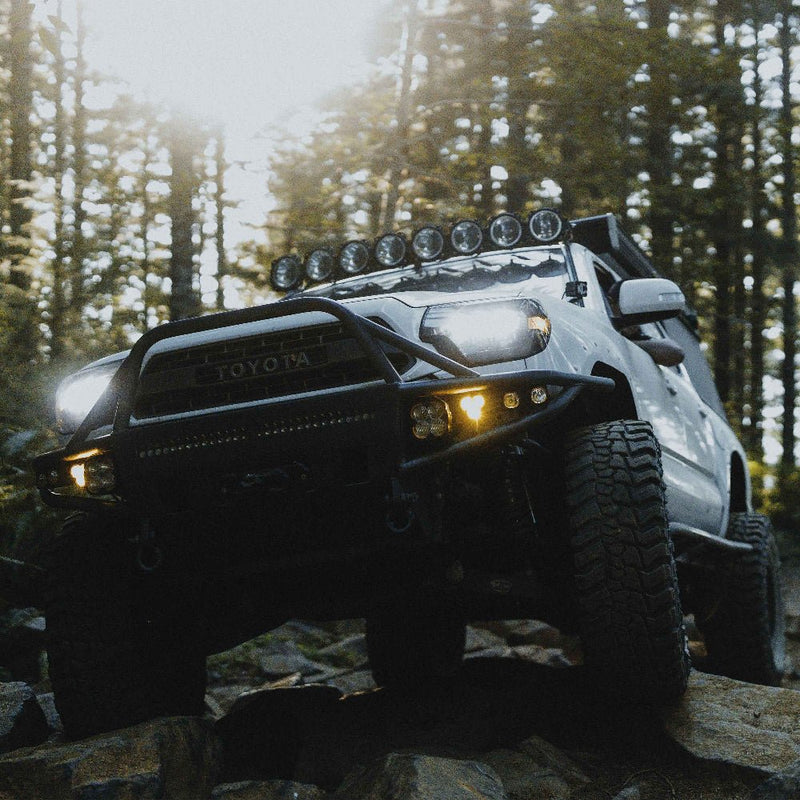FLEX ERA 3 Dual Mode Light Pods Kit - Toyota Aftermarket Bumper - Goats Trail