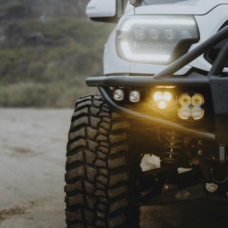 FLEX ERA 3 Dual Mode Light Pods Kit - Toyota Aftermarket Bumper - Goats Trail