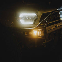 FLEX ERA 3 Dual Mode Light Pods Kit - Toyota Aftermarket Bumper - Goats Trail