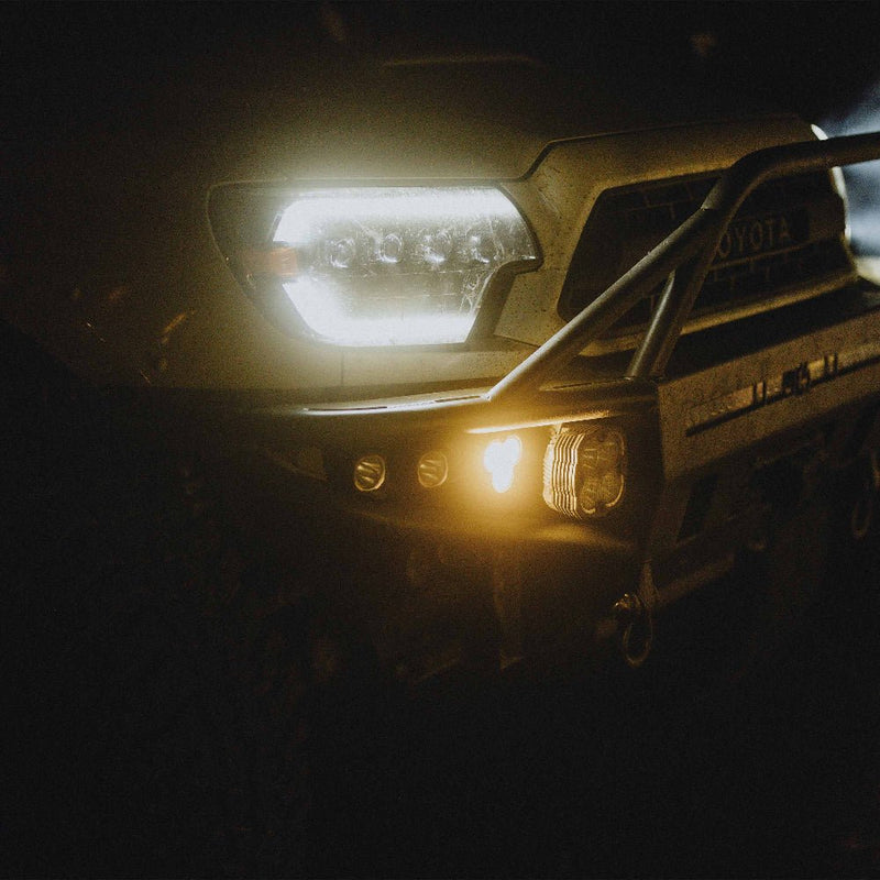 FLEX ERA 3 Dual Mode Light Pods Kit - Toyota Aftermarket Bumper - Goats Trail