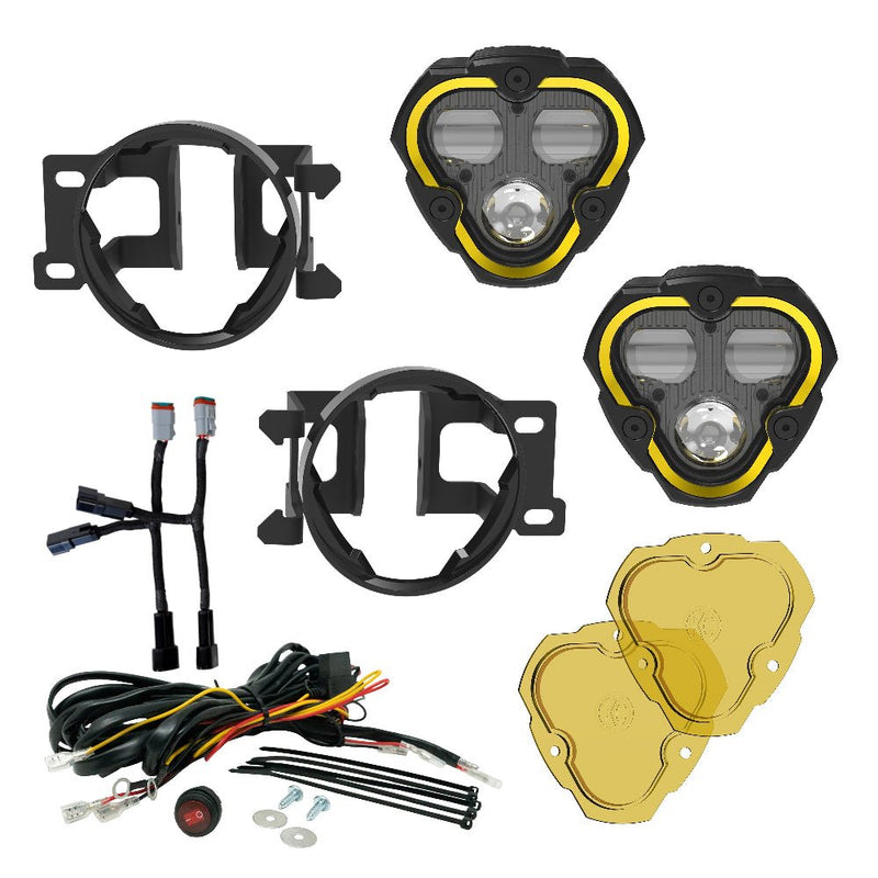 FLEX ERA 3 Dual Mode Light Pods Kit - Toyota Tacoma, 4Runner, Tundra - Goats Trail