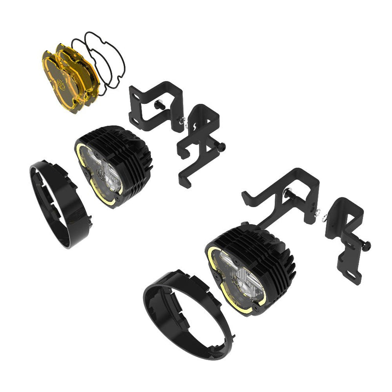 FLEX ERA 3 Dual Mode Light Pods Kit - Toyota Tacoma, 4Runner, Tundra - Goats Trail