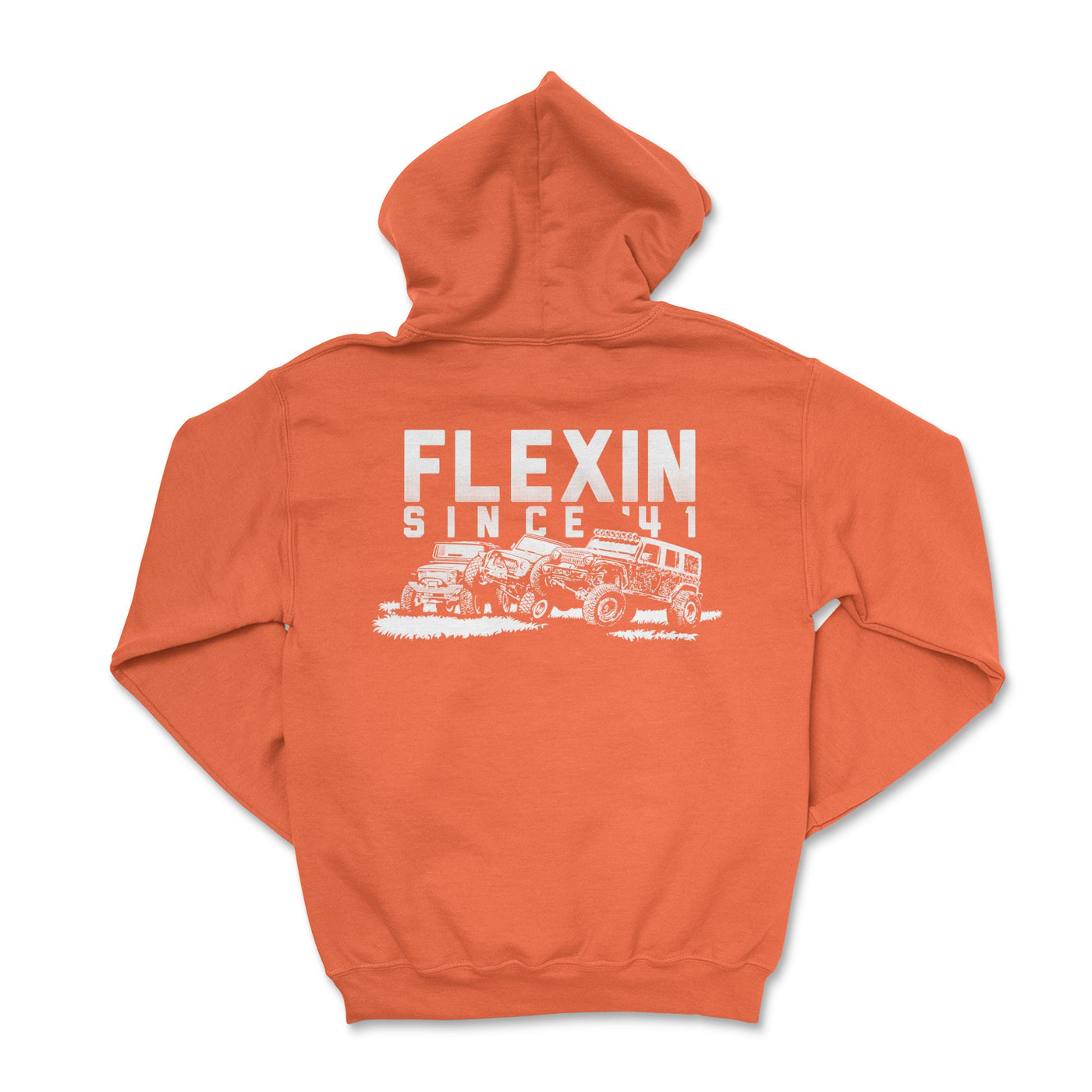 Flexin' Since '41 Offroad Hoodie - Goats Trail Off - Road Apparel Company