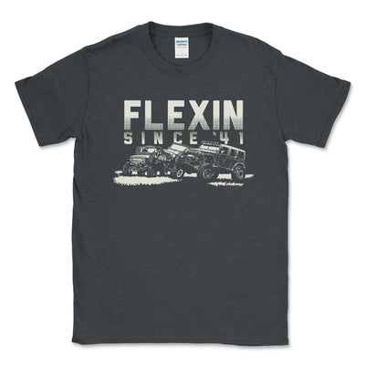 Flexin' Since '41 Offroad Tee Shirt - Goats Trail Off - Road Apparel Company