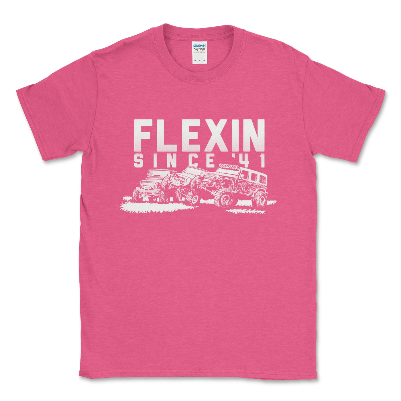 Flexin' Since '41 Offroad Tee Shirt - Goats Trail Off - Road Apparel Company