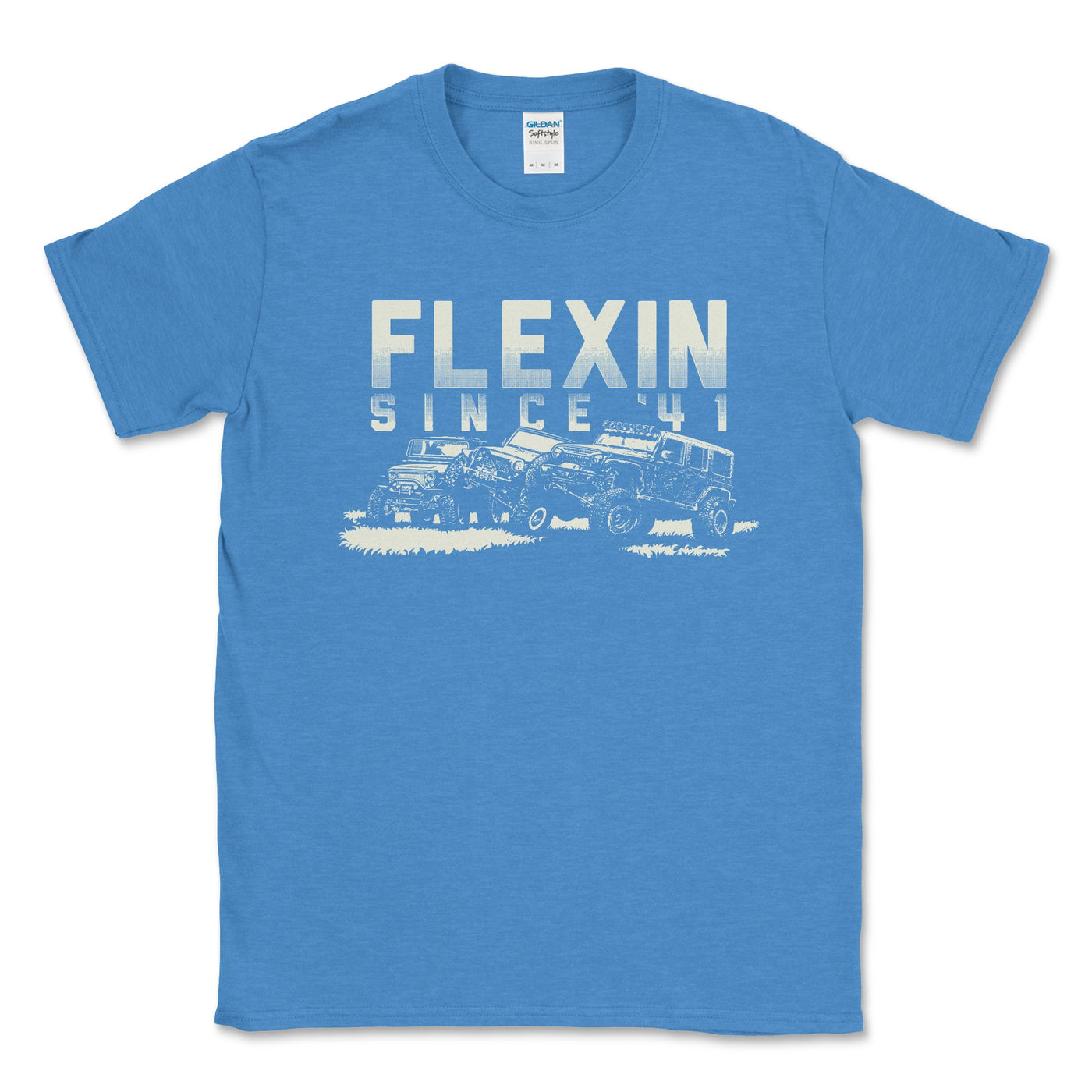 Flexin' Since '41 Offroad Tee Shirt - Goats Trail Off - Road Apparel Company