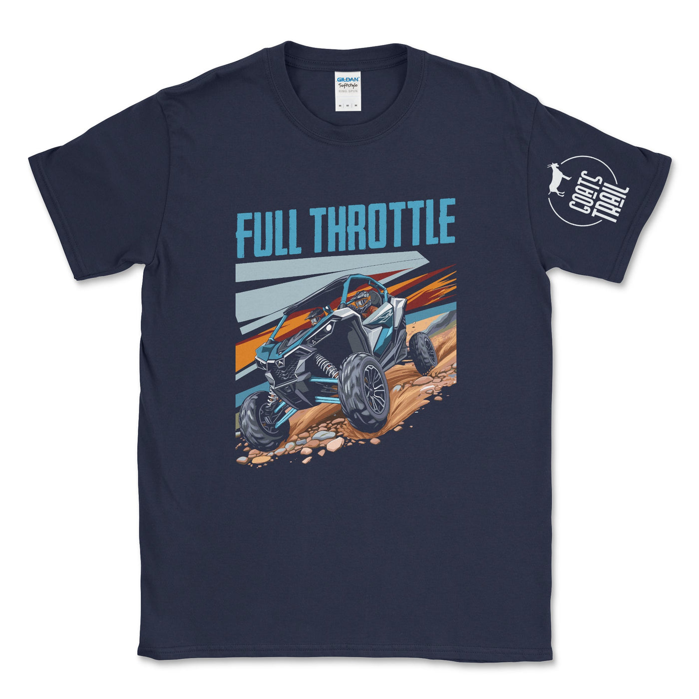 Full Throttle SXS Offroad Tee - Goats Trail Off-Road Apparel Company