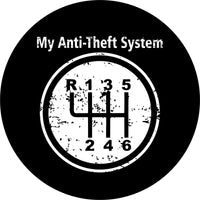 Funny Anti - Theft Spare Tire Cover - Goats Trail