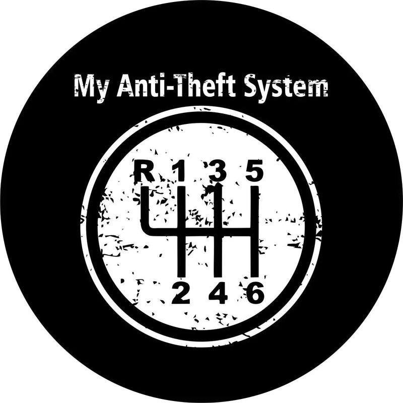 Funny Anti - Theft Spare Tire Cover - Goats Trail