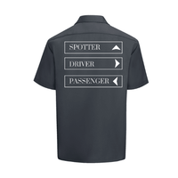 Funny Dickies Work Shirt - Goats Trail