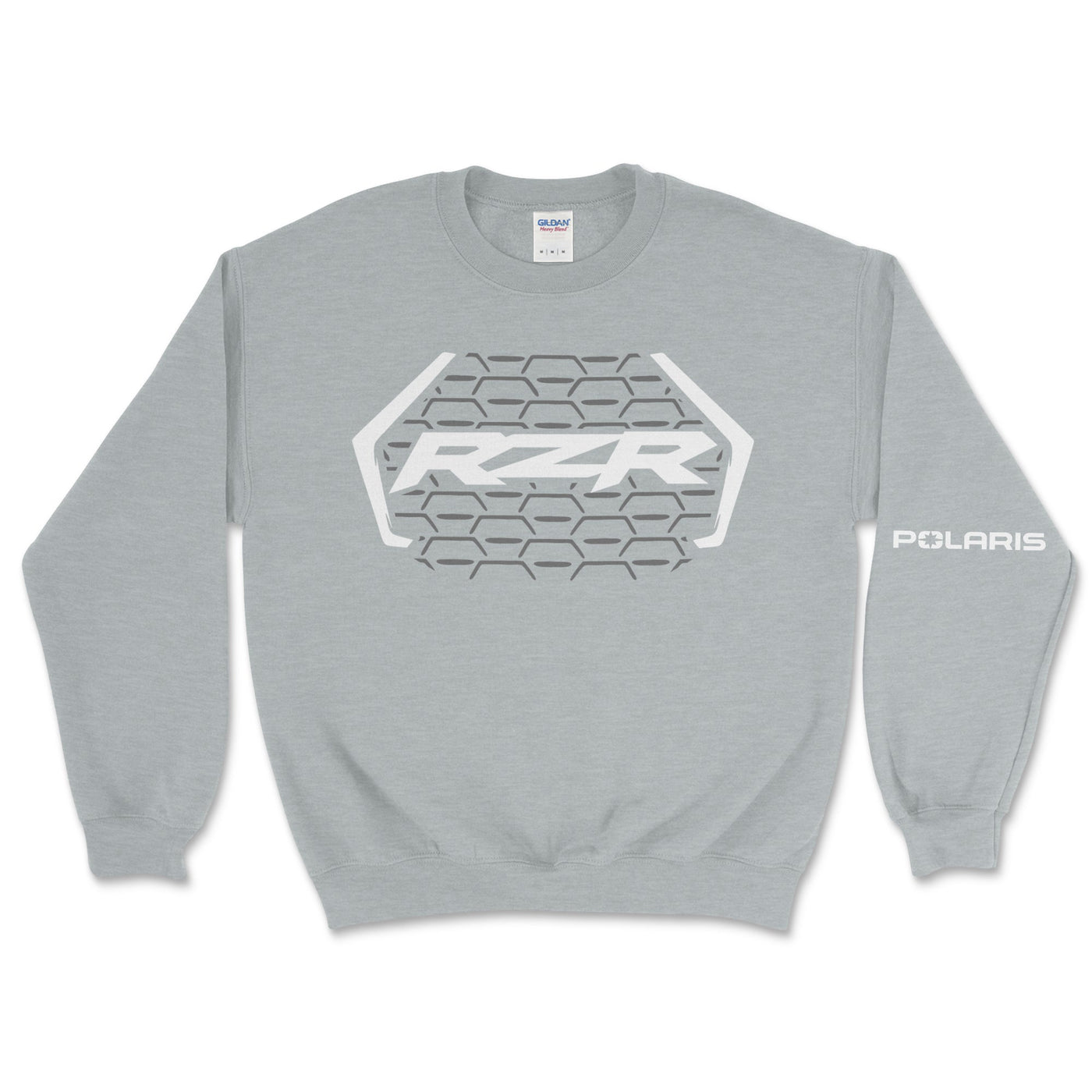 Gear Up with the Polaris RZR Offroad Crewneck Sweatshirt - Goats Trail Off - Road Apparel Company