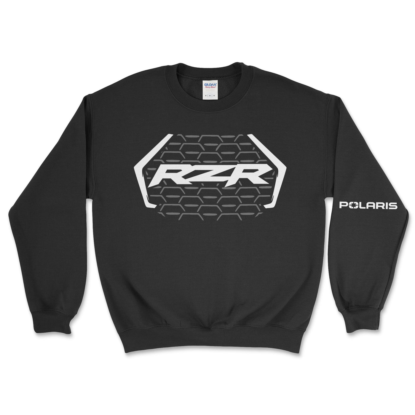 Gear Up with the Polaris RZR Offroad Crewneck Sweatshirt - Goats Trail Off - Road Apparel Company