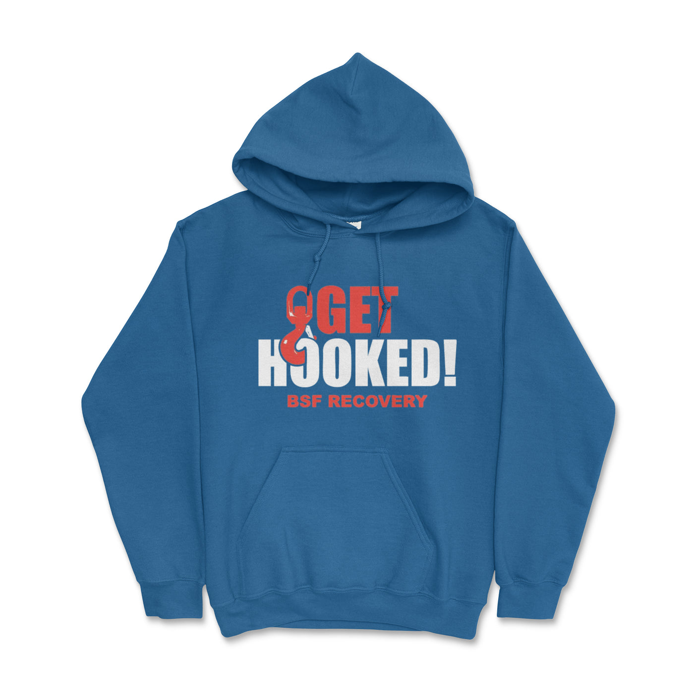 Get Hooked BSF Royal Hoodie