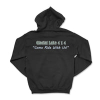 Glacial Lake Black Zip - Up Hoodie - Goats Trail