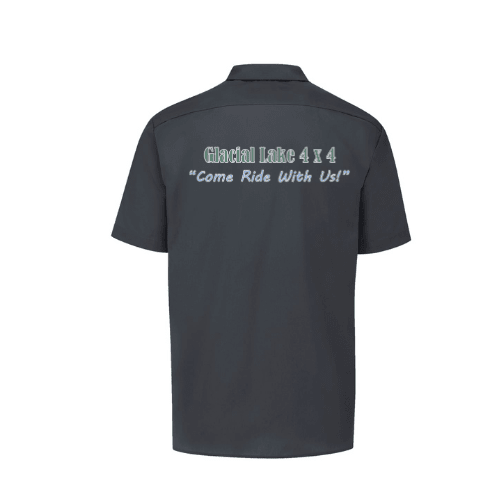 Glacial Lake Club 4 x 4 Come Ride With Us Dickies Work Shirt - Goats Trail