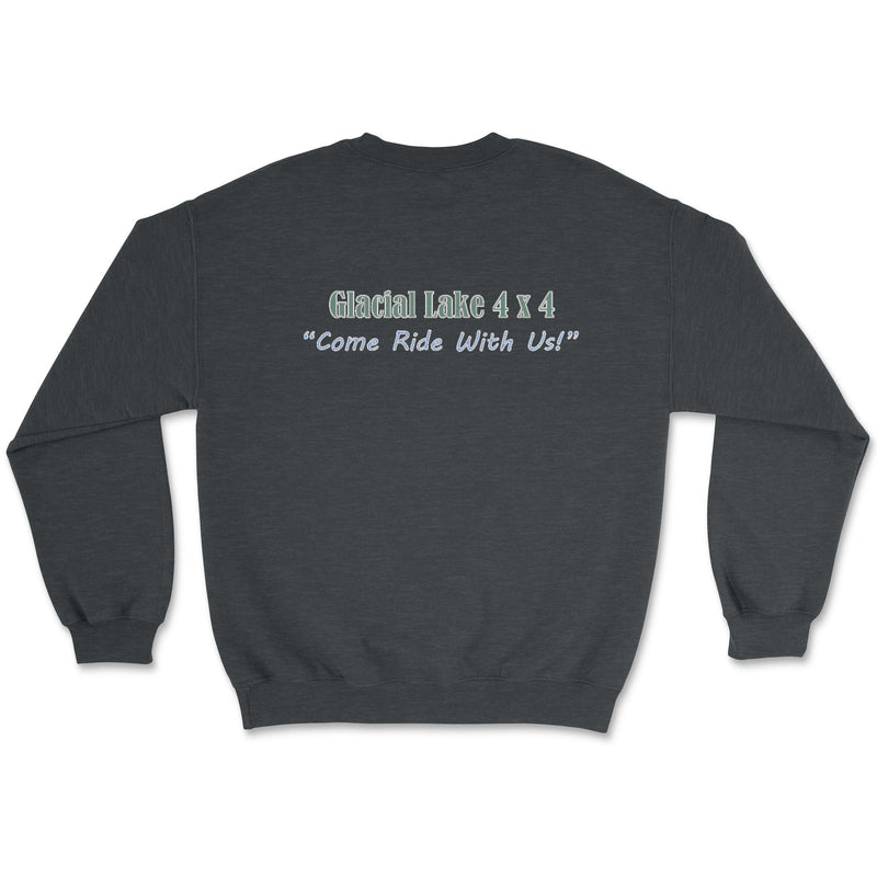 Glacial Lakes Logo Crewneck - Goats Trail