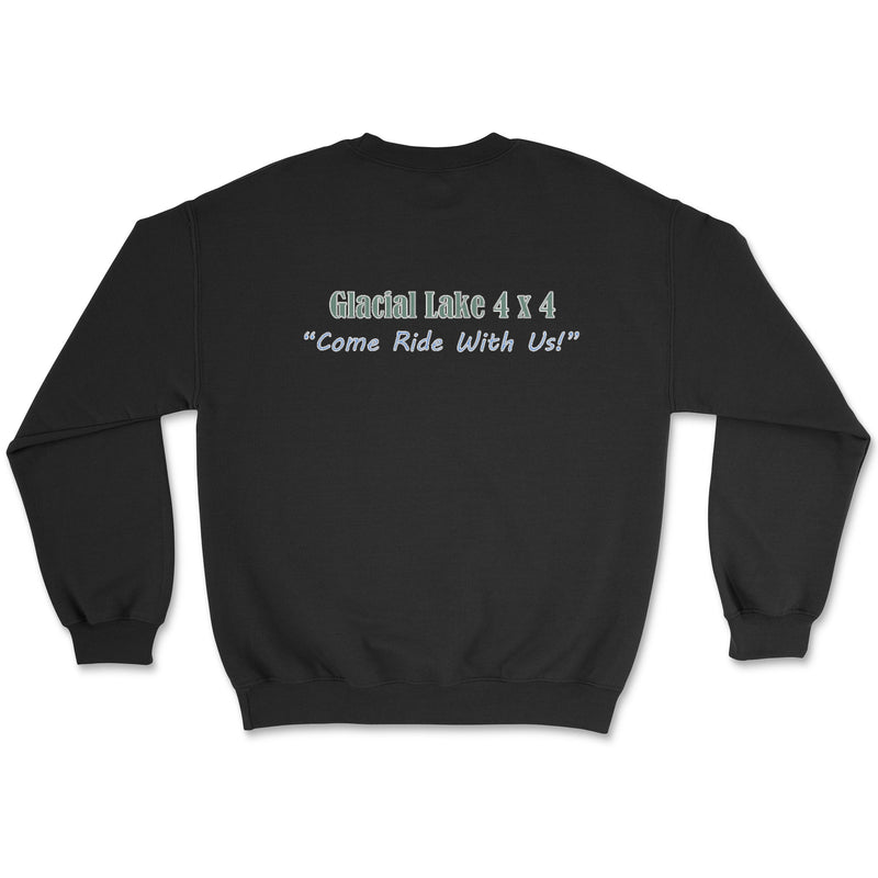Glacial Lakes Logo Crewneck - Goats Trail