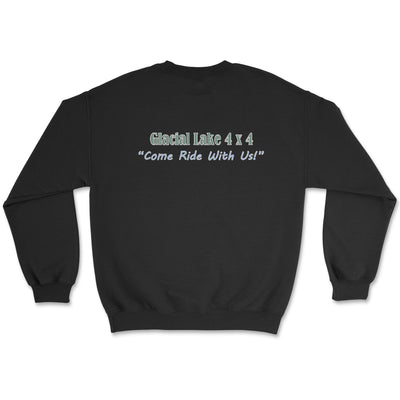 Glacial Lakes Logo Crewneck Black / Small Crewneck Sweatshirt