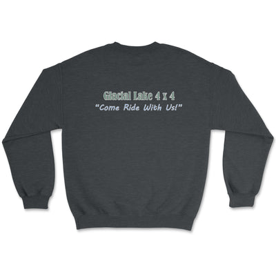 Glacial Lakes Logo Crewneck Dark Heather / Small Crewneck Sweatshirt
