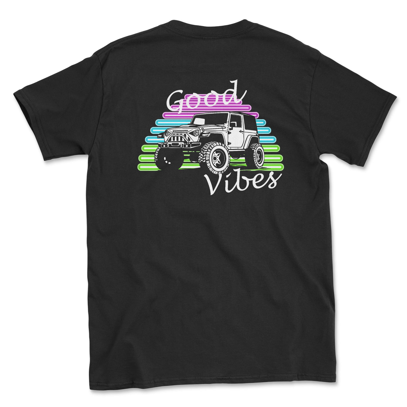 Good Vibes Offroad 4x4 Graphic Tee Shirt - Goats Trail Off-Road Apparel Company