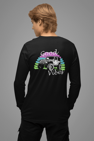 Good Vibes Offroad 4x4 Longsleeve Tee - Goats Trail Off-Road Apparel Company