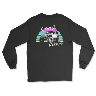 Good Vibes Offroad 4x4 Longsleeve Tee - Goats Trail Off-Road Apparel Company
